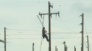 Northwest Louisiana Technical Community College power line worker rodeo