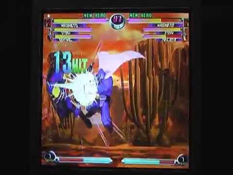 MvC2: Khaos Magneto 200% Sequence in 4 seconds