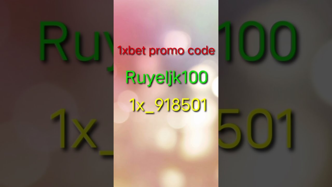 1xbet ka promo code