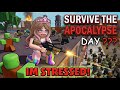 I Survived 100 Days in Roblox Survive the Apocalypse as a First Timer…Im Stressed! 😭 ~ QueenPlanBee