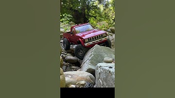 My BEST RC Car RC4WD Mojave 2 Body And Axial SCX10II Chassis #shorts