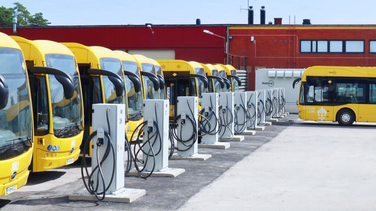 SSE offering charging solutions for Nobina's electric bus depot in Finland