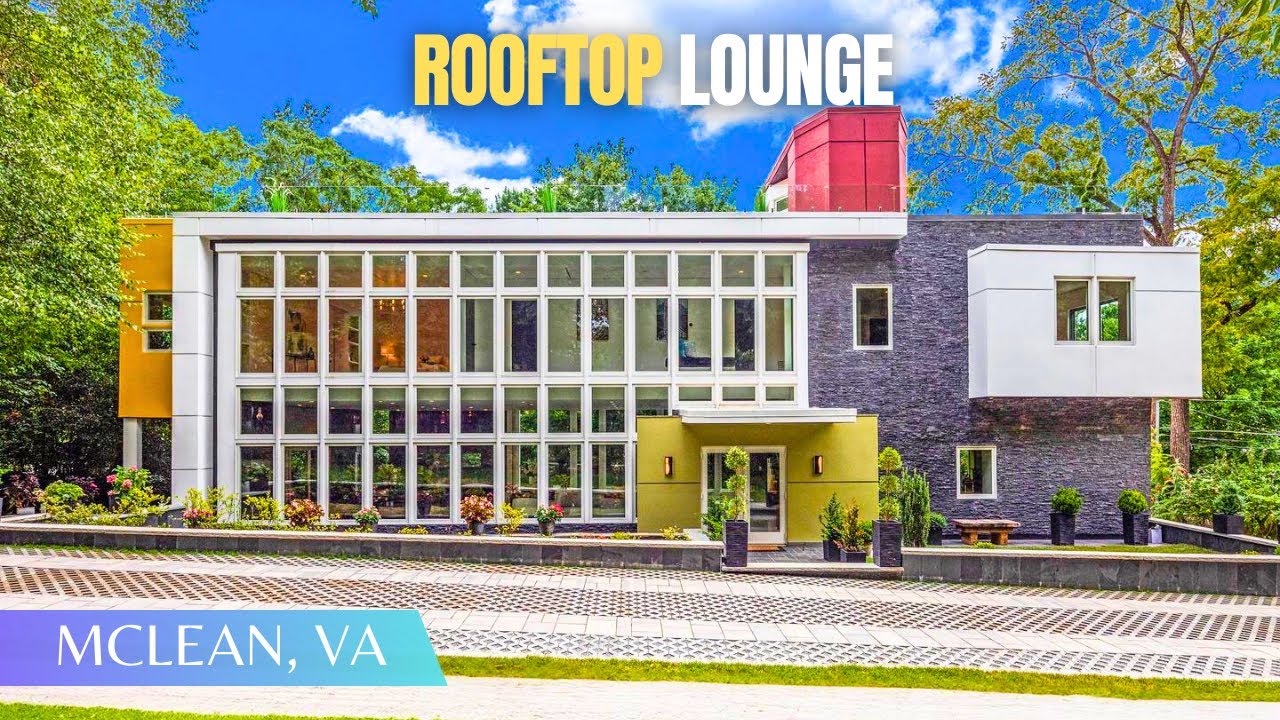 Image showcasing Inside This Luxury Contemporary Design w/Rooftop Lounge + Open Floor ...