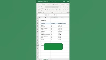 VLOOKUP in 30 seconds! #shorts #excel #excel #exceltips