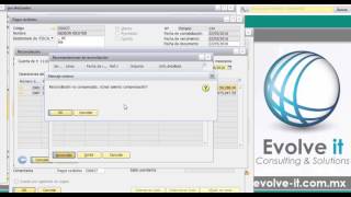 La conciliacion bancaria en SAP Business One