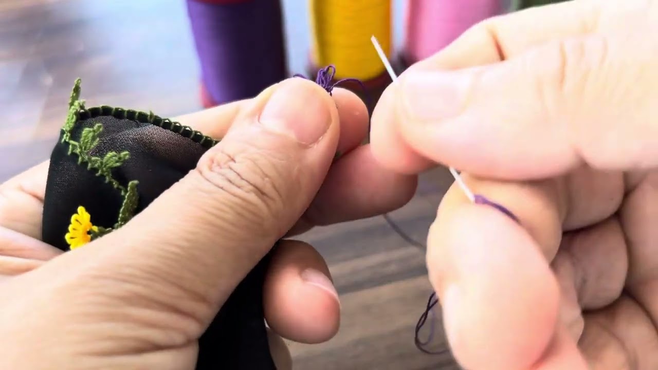 90.model MUHTEŞEM RENKLER HARİKA BİR YAZMA OYASI 🥰💐