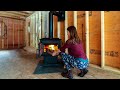 This Is How We'll Heat Our Off Grid Home | Off Grid In the Winter Chores