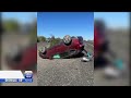 Car flips on I-5 near Willows after driver misuses lane assist