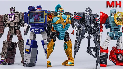 Hasbro Transformers Age of Primes SS86 Soundwave/Blast off/Quickstrike/Airachnid/Windcharger review.