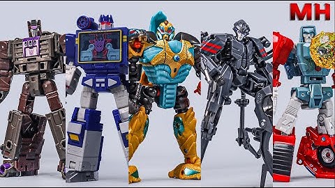 Hasbro Transformers Age of Primes SS86 Soundwave/Blast off/Quickstrike/Airachnid/Windcharger review.