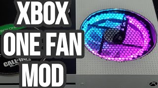 How to replace xbox one's stock fan with a rgb fan and controller (part 2)