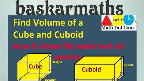 Area & volume 9th maths book all question with answer //tnpsc group 4 maths target (25/25)