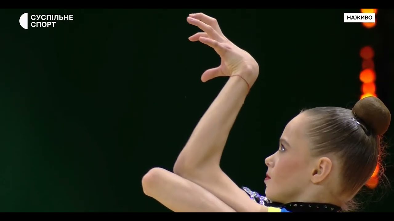 Taisiia Onofriichuk Hoop Final 34,900 🥉 - European Championships Budapest 2024