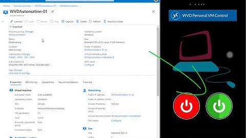 Power on and off your Personal WVD Desktops Using your mobile device