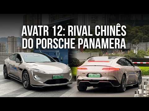 Conheci o Changan AVATR 12, o chinês que faz as marcas tradicionais passarem mal