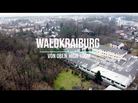 Waldkraiburg von Oben  gefilmt mit der DJI Mavic Mini