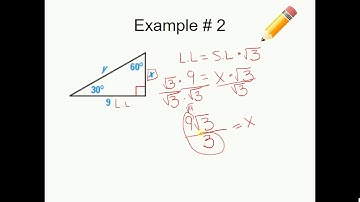 Unit 7:  Special Right Triangles