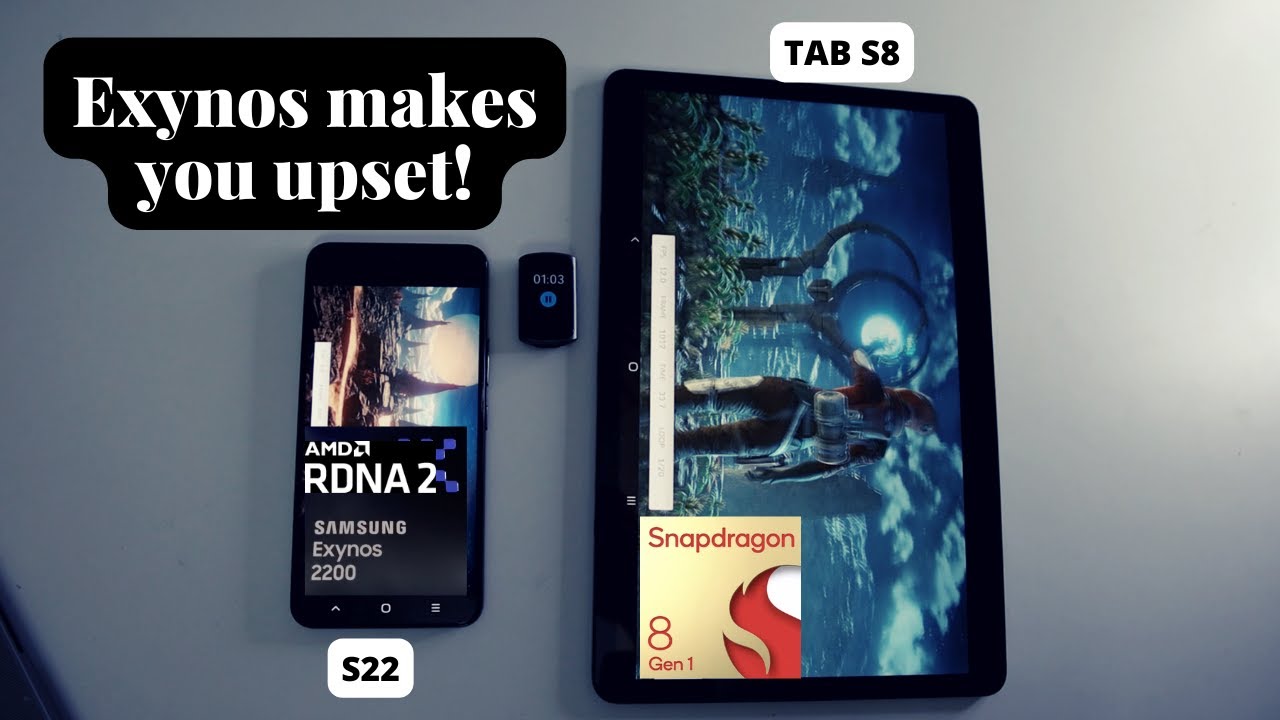 Exynos 2200 vs Snapdragon 8 Gen 1 | Is this real AMD RDNA 2?