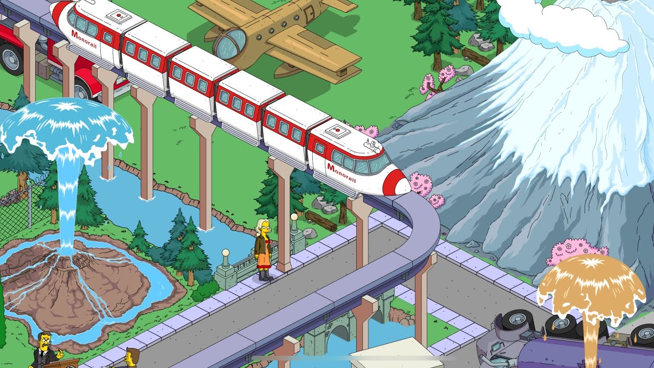 The Springfield Monorail. [ Remembrance Edition ] 1/2 #tsto #monorail # ...