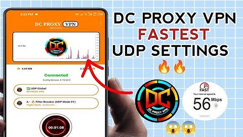 How To Setup DC PROXY VPN with UDP Settings for Secure Browsing