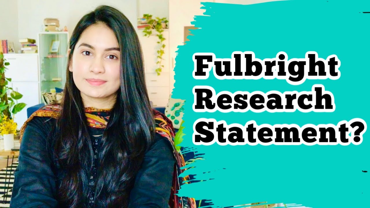 research proposal for fulbright