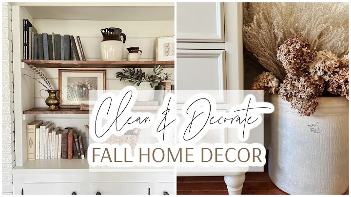 Cozy Fall Clean and Decorate with Me - Simple Cott...