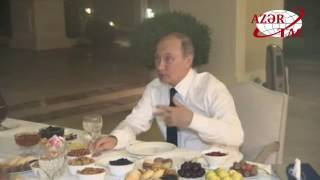 Президент Азербайджана пригласил Президента России к себе домой на чаепитие