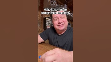 Why do my guitar strings keep breaking?#guitar #guitarstrings #daddario #ernieball #ghsstrings