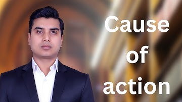 CAUSE OF ACTION IN CPC 1908 || code of civil procedure 1908