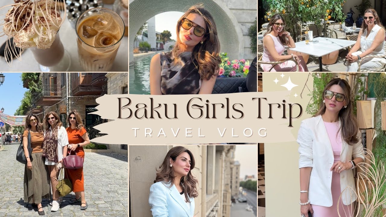 MAMA AND AMINA CAME !❤️❤️ GIRLS TRIP 👯‍♀️☺️ EXPLORING BAKU WITH THEM | VLOG 24