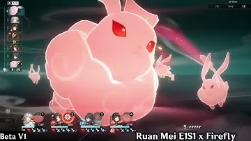 Dahlia E0S1 vs Ruan Mei E1S1 with Firefly E0S1 Showcase Comparison - HSR Beta 3.8 