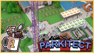 Let's Build a Theme Park! | Parkitect #1