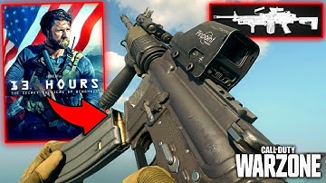 The Secret Soldiers of Benghazi Loadout - M4A1 & M249 SAW Para in Warzone Solos Win Gameplay