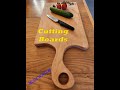 Cutting board designed from beech wood