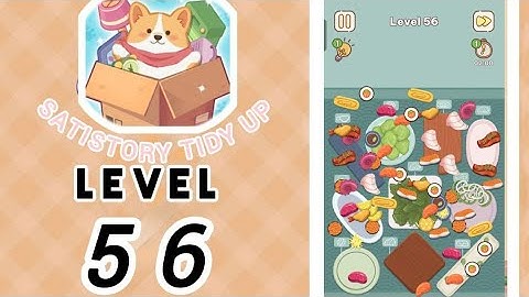 Satistory Tidy Up Level 56 Solution Walkthrough