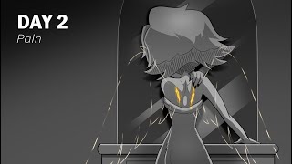 Hazbin Hotel Fan Comic - Day 2 Pain