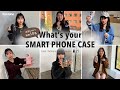 【総勢10名!】愛用のスマホケースを調査📱✨待ち受け画面 & 聴いてる音楽も! / iPhoneケース / Urban Sophistaction CASETiFY DAISO etc...