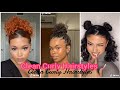 Curly Hairstyles for Medium Hair🦋| Clean and Easy🦋|tiktok compilation🦋 | everything hair🦋