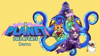 There Is Life In Space: CATS! | Planet Full of Cats 100% Demo Let's Play screenshot 5
