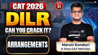 CAT 2026: Set #31- Arrangement  | Daily Free CAT 2026 DILR Practice Sets