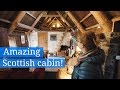 Our amazing Scottish cabin!