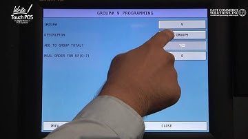 WriteTouch POS - SPS 2000 - Adding Groups - Video Reference Guide