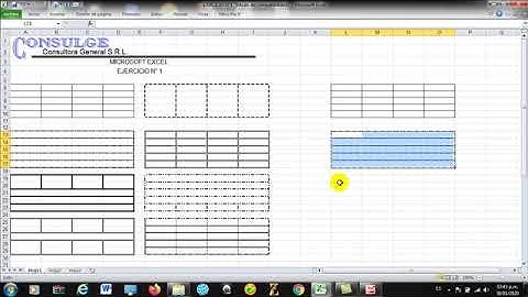 TUTORIAL EJERCICIO 1 EXCEL BASICO - Lic. Rony Chávez