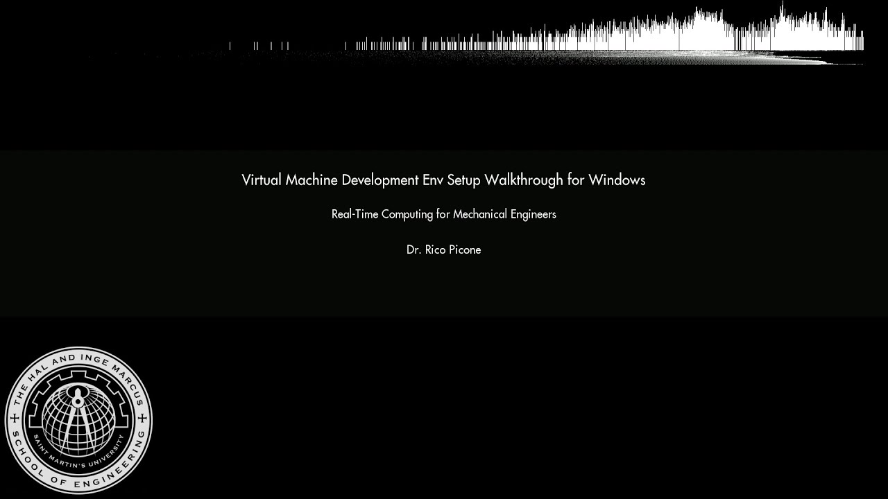 Virtual Machine Development Env Setup Walkthrough for Windows - YouTube