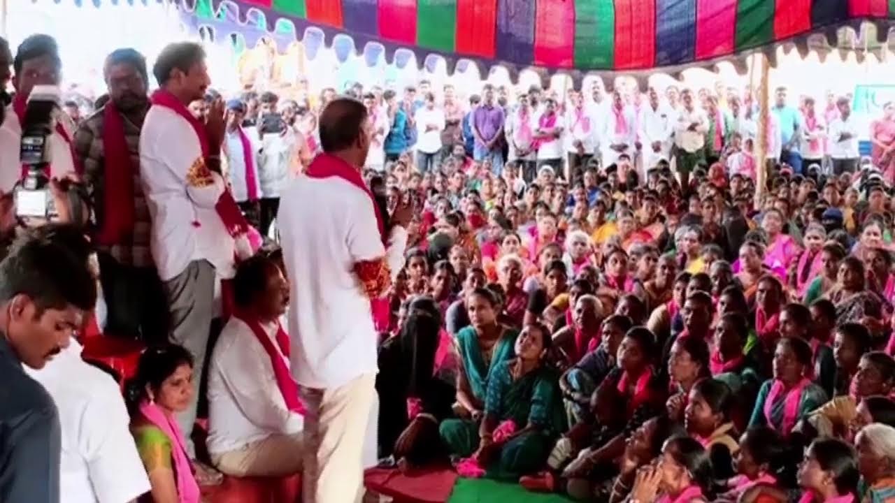 LIVE: Harish Rao Roadshow in Narsingi,Dubbaka | BRS Live Feed