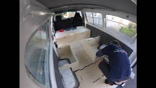 Vanlab Mitsubishi L300 Campervan Build 3Hrs