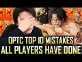 Top 10 mistakes in One Piece Treasure Cruise (2020) that noobs and veteran players make | OPTC