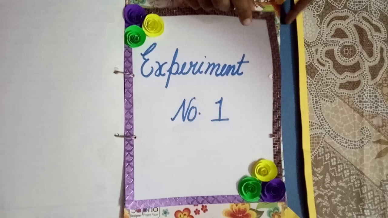 CBSE class 11 Chemistry Investigation project on Foaming Capacity of Soaps YouTube