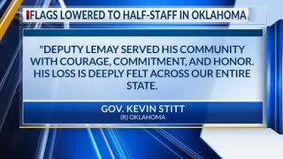 Flags to fly at half-staff in Oklahoma in honor of fallen LeFlore County deputy