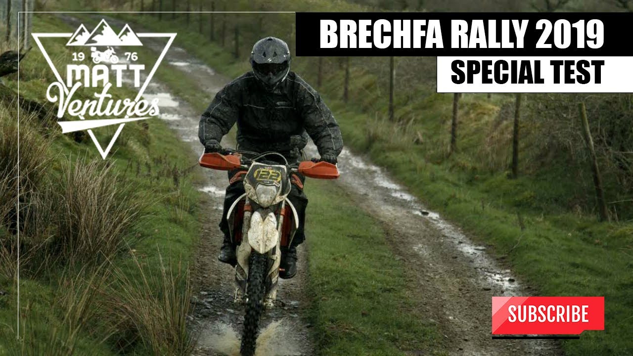 Brechfa Enduro Motorcycle Rally 2019 Special Test. Matt Ventures